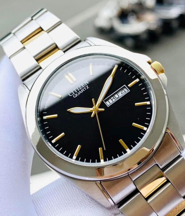 Hình ảnh đồng hồ Nam Citizen BF0584-56E Pin (Quartz) - Tròn - Dây Inox (Thép Không Gỉ) chính hãng