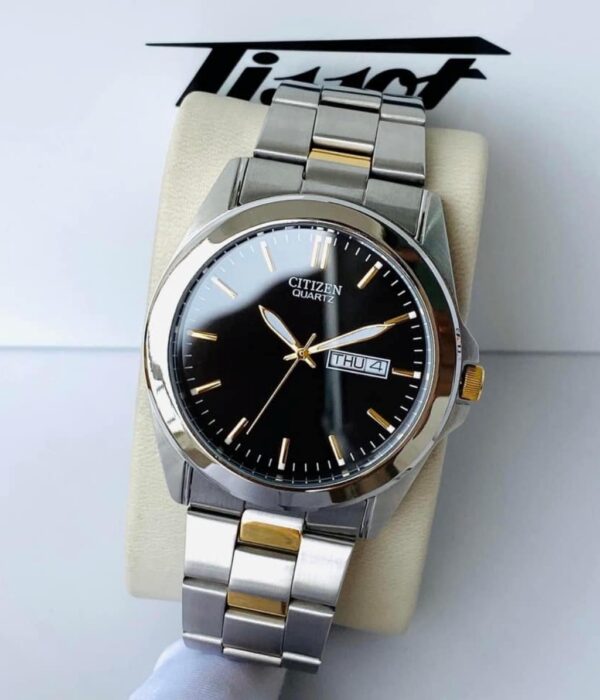 Hình ảnh đồng hồ Nam Citizen BF0584-56E Pin (Quartz) - Tròn - Dây Inox (Thép Không Gỉ) chính hãng