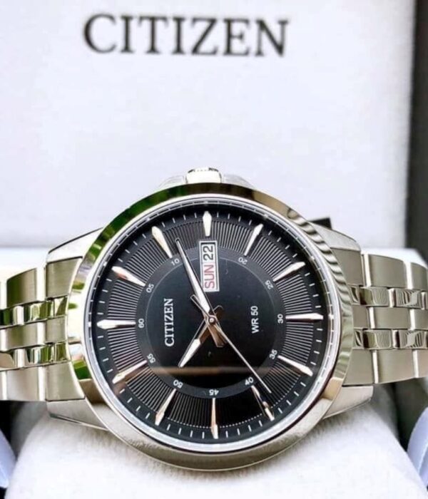 Hình ảnh đồng hồ Nam Citizen BF2011-51E Pin (Quartz) - Tròn - Dây Inox (Thép Không Gỉ) chính hãng