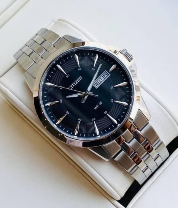 Hình ảnh đồng hồ Nam Citizen BF2011-51E Pin (Quartz) - Tròn - Dây Inox (Thép Không Gỉ) chính hãng