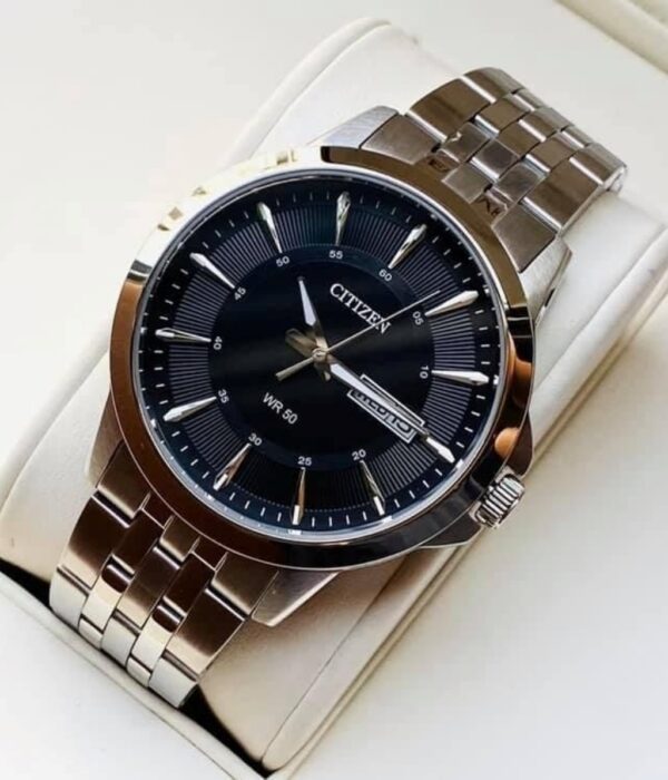 Hình ảnh đồng hồ Nam Citizen BF2011-51E Pin (Quartz) - Tròn - Dây Inox (Thép Không Gỉ) chính hãng