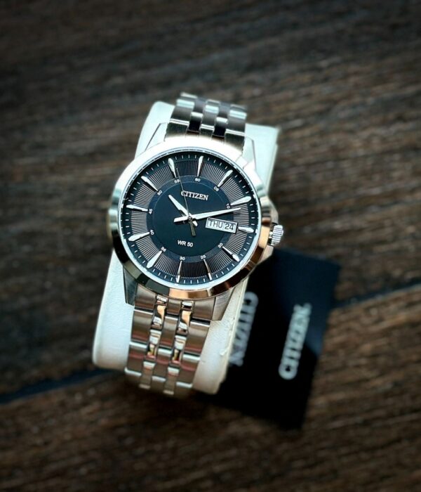 Hình ảnh đồng hồ Nam Citizen BF2011-51E Pin (Quartz) - Tròn - Dây Inox (Thép Không Gỉ) chính hãng