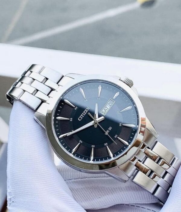 Hình ảnh đồng hồ Nam Citizen BF2011-51E Pin (Quartz) - Tròn - Dây Inox (Thép Không Gỉ) chính hãng