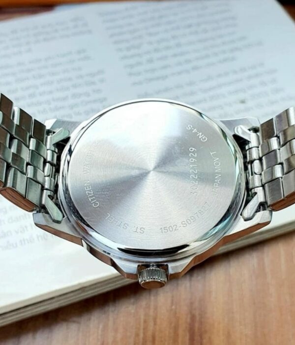 Hình ảnh đồng hồ Nam Citizen BF2011-51E Pin (Quartz) - Tròn - Dây Inox (Thép Không Gỉ) chính hãng