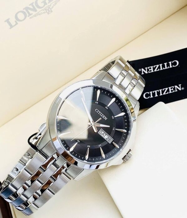 Hình ảnh đồng hồ Nam Citizen BF2011-51E Pin (Quartz) - Tròn - Dây Inox (Thép Không Gỉ) chính hãng