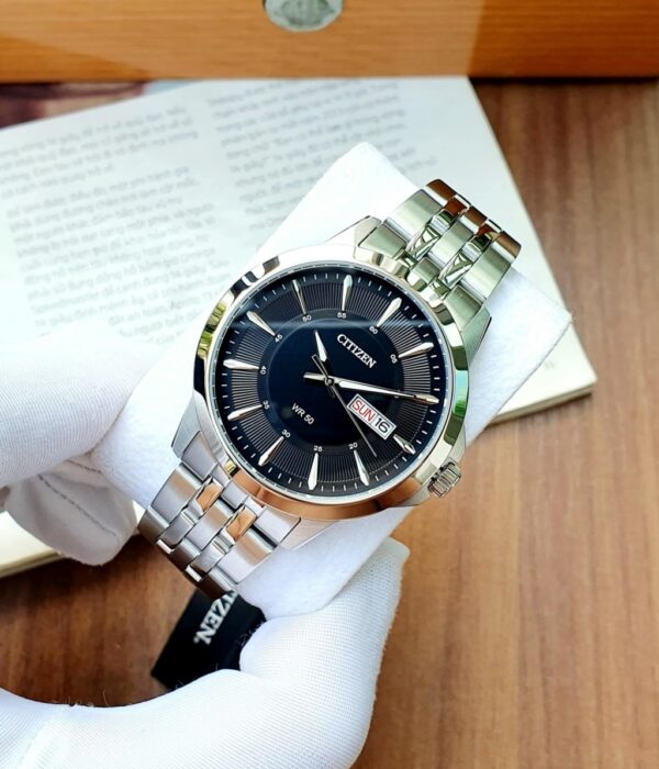 Hình ảnh đồng hồ Nam Citizen BF2011-51E Pin (Quartz) - Tròn - Dây Inox (Thép Không Gỉ) chính hãng