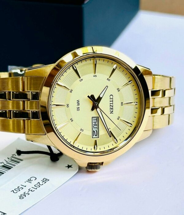 Hình ảnh đồng hồ Nam Citizen BF2013-56P Pin (Quartz) - Tròn - Dây Inox (Thép Không Gỉ) chính hãng
