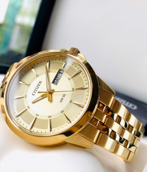 Hình ảnh đồng hồ Nam Citizen BF2013-56P Pin (Quartz) - Tròn - Dây Inox (Thép Không Gỉ) chính hãng