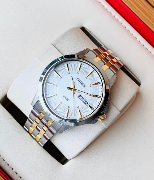 Hình ảnh đồng hồ Nam Citizen BF2018-52A Pin (Quartz) - Tròn - Dây Inox (Thép Không Gỉ) chính hãng