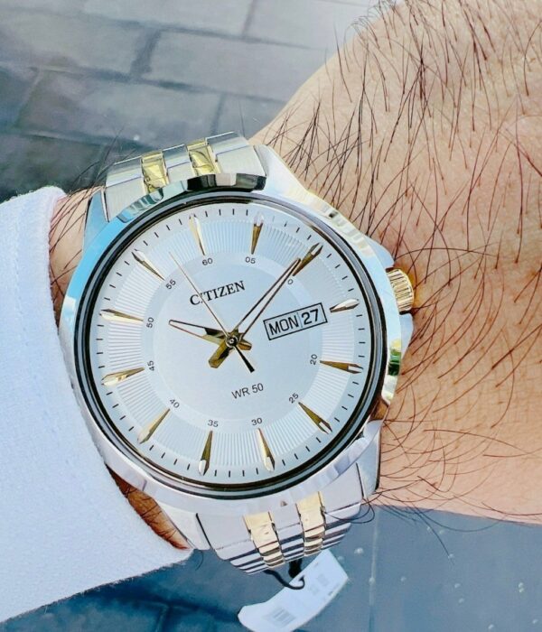 Hình ảnh đồng hồ Nam Citizen BF2018-52A Pin (Quartz) - Tròn - Dây Inox (Thép Không Gỉ) chính hãng