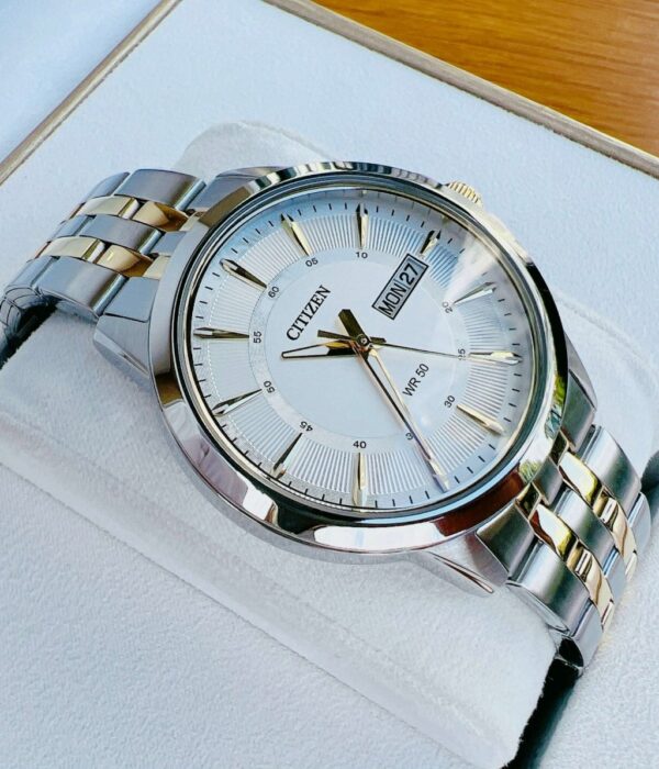 Hình ảnh đồng hồ Nam Citizen BF2018-52A Pin (Quartz) - Tròn - Dây Inox (Thép Không Gỉ) chính hãng