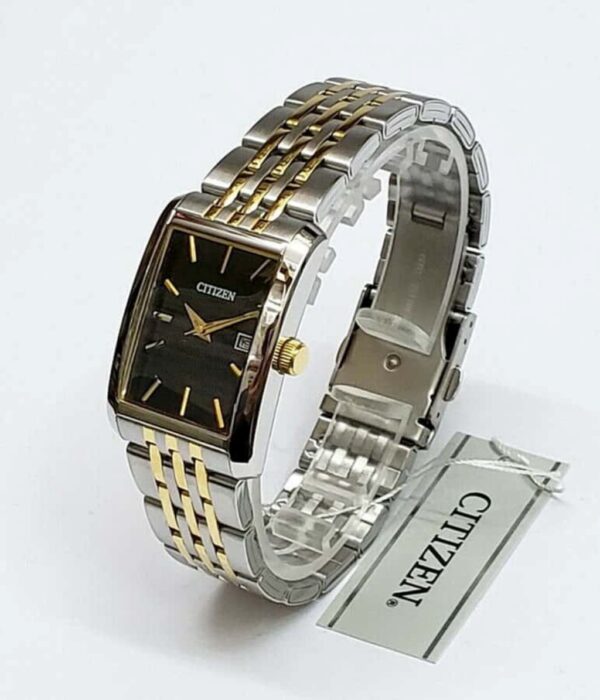 Hình ảnh đồng hồ Nam Citizen BH1674-57E Pin (Quartz) - Vuông - Dây Inox (Thép Không Gỉ) chính hãng