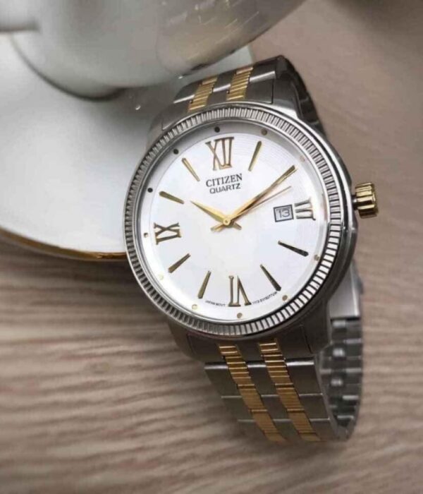 Hình ảnh đồng hồ Nam Citizen BI0984-59A Pin (Quartz) - Tròn - Dây Inox (Thép Không Gỉ) chính hãng