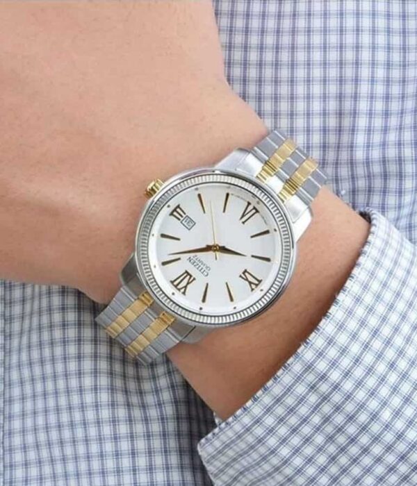 Hình ảnh đồng hồ Nam Citizen BI0984-59A Pin (Quartz) - Tròn - Dây Inox (Thép Không Gỉ) chính hãng