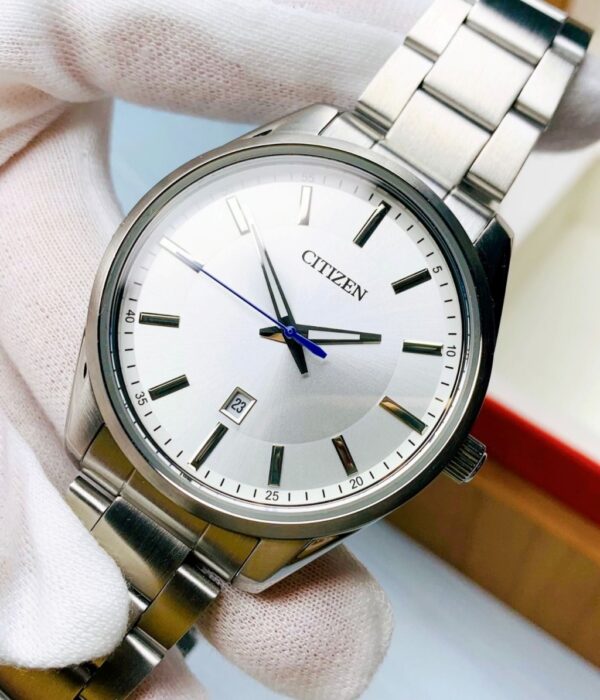 Hình ảnh đồng hồ Nam Citizen BI1030-53A Pin (Quartz) - Tròn - Dây Inox (Thép Không Gỉ) chính hãng