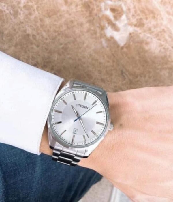 Hình ảnh đồng hồ Nam Citizen BI1030-53A Pin (Quartz) - Tròn - Dây Inox (Thép Không Gỉ) chính hãng