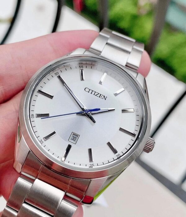 Hình ảnh đồng hồ Nam Citizen BI1030-53A Pin (Quartz) - Tròn - Dây Inox (Thép Không Gỉ) chính hãng