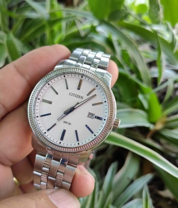 Hình ảnh đồng hồ Nam Citizen BI1081-52A Pin (Quartz) - Tròn - Dây Inox (Thép Không Gỉ) chính hãng