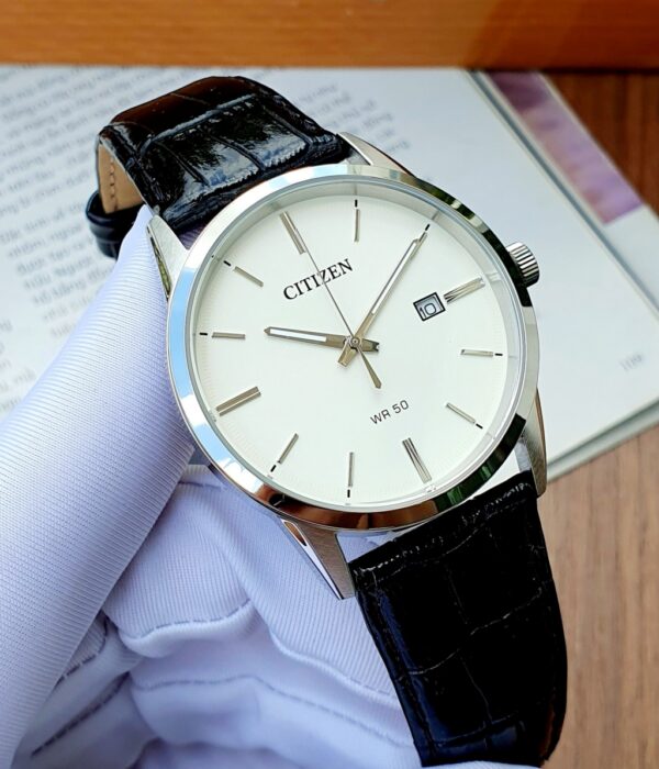 Hình ảnh đồng hồ Nam Citizen BI5000-01A Pin (Quartz) - Tròn - Dây Da chính hãng
