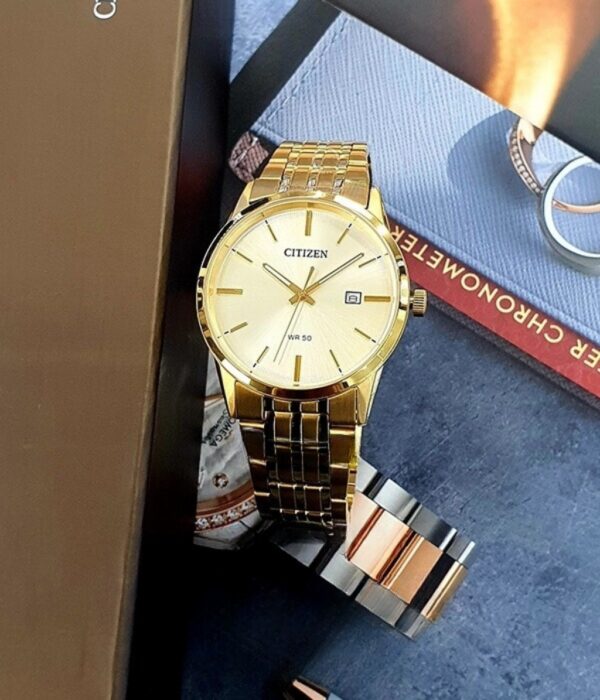 Hình ảnh đồng hồ Nam Citizen BI5002-57P Pin (Quartz) - Tròn - Dây Inox (Thép Không Gỉ) chính hãng