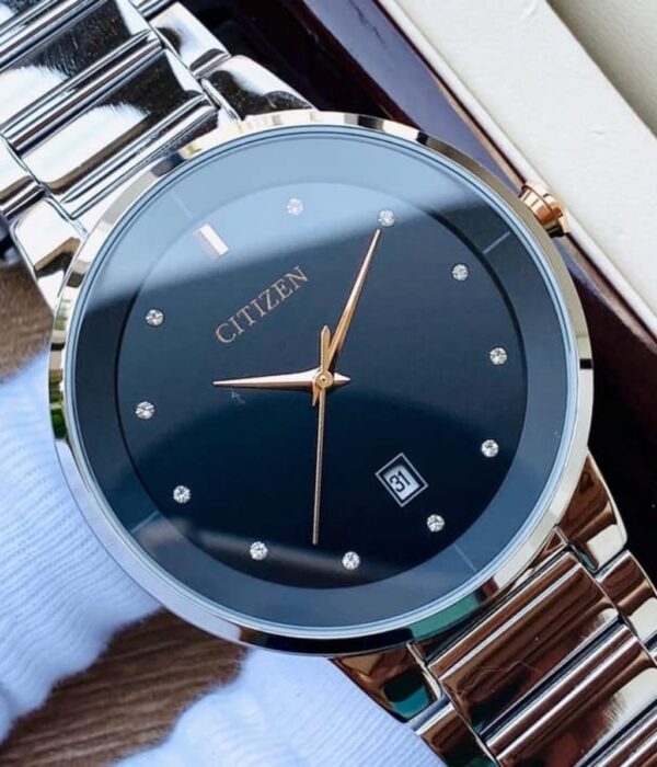 Hình ảnh đồng hồ Nam Citizen BI5014-58E Pin (Quartz) - Tròn - Dây Inox (Thép Không Gỉ) chính hãng