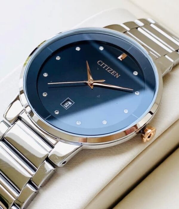 Hình ảnh đồng hồ Nam Citizen BI5014-58E Pin (Quartz) - Tròn - Dây Inox (Thép Không Gỉ) chính hãng