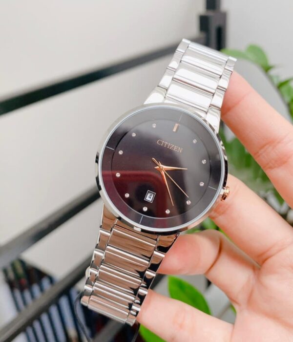 Hình ảnh đồng hồ Nam Citizen BI5014-58E Pin (Quartz) - Tròn - Dây Inox (Thép Không Gỉ) chính hãng