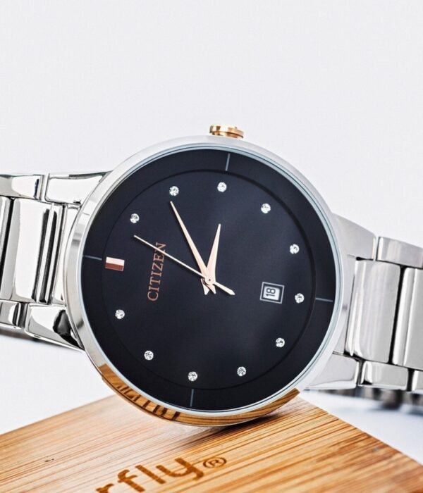 Hình ảnh đồng hồ Nam Citizen BI5014-58E Pin (Quartz) - Tròn - Dây Inox (Thép Không Gỉ) chính hãng