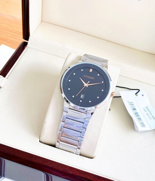 Hình ảnh đồng hồ Nam Citizen BI5014-58E Pin (Quartz) - Tròn - Dây Inox (Thép Không Gỉ) chính hãng
