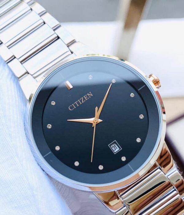 Hình ảnh đồng hồ Nam Citizen BI5014-58E Pin (Quartz) - Tròn - Dây Inox (Thép Không Gỉ) chính hãng