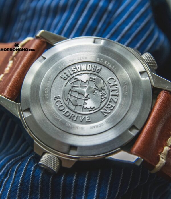Hình ảnh đồng hồ Nam Citizen BJ7010-24W Eco-Drive (Năng lượng ánh sáng) - Tròn - Dây Da chính hãng