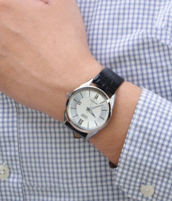 Hình ảnh đồng hồ Nam Citizen BK2437-04A Pin (Quartz) - Tròn - Dây Da chính hãng