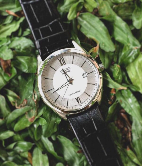 Hình ảnh đồng hồ Nam Citizen BK2437-04A Pin (Quartz) - Tròn - Dây Da chính hãng