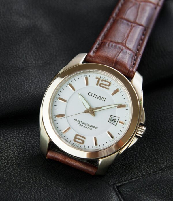 Hình ảnh đồng hồ Nam Citizen BL1243-00A Eco-Drive (Năng lượng ánh sáng) - Tròn - Dây Da chính hãng