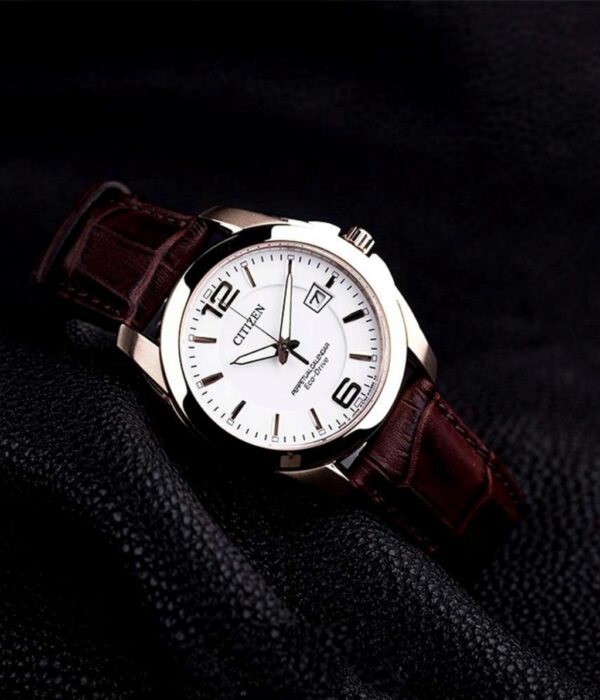 Hình ảnh đồng hồ Nam Citizen BL1243-00A Eco-Drive (Năng lượng ánh sáng) - Tròn - Dây Da chính hãng