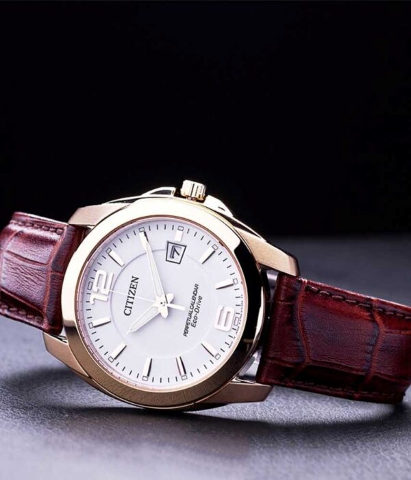 Hình ảnh đồng hồ Nam Citizen BL1243-00A Eco-Drive (Năng lượng ánh sáng) - Tròn - Dây Da chính hãng