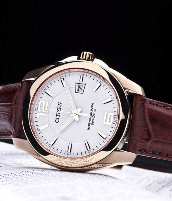 Hình ảnh đồng hồ Nam Citizen BL1243-00A Eco-Drive (Năng lượng ánh sáng) - Tròn - Dây Da chính hãng