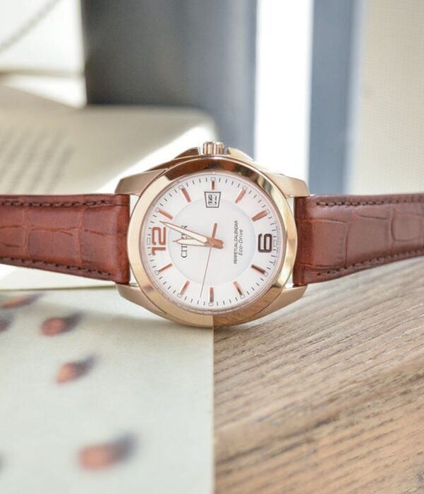 Hình ảnh đồng hồ Nam Citizen BL1243-00A Eco-Drive (Năng lượng ánh sáng) - Tròn - Dây Da chính hãng