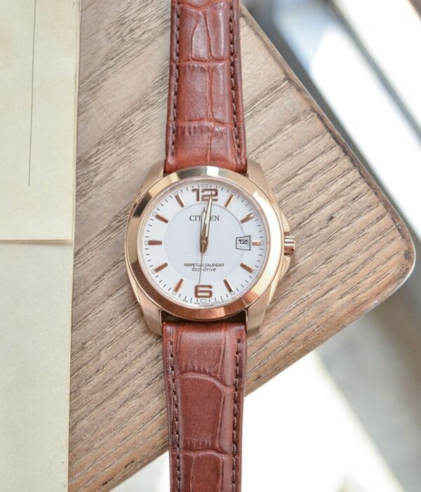 Hình ảnh đồng hồ Nam Citizen BL1243-00A Eco-Drive (Năng lượng ánh sáng) - Tròn - Dây Da chính hãng
