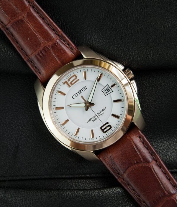 Hình ảnh đồng hồ Nam Citizen BL1243-00A Eco-Drive (Năng lượng ánh sáng) - Tròn - Dây Da chính hãng