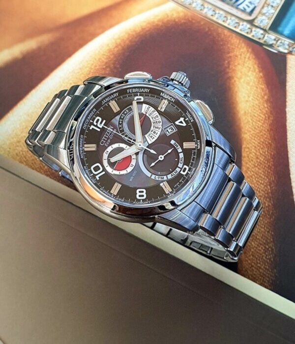Hình ảnh đồng hồ Nam Citizen BL8050-56E Eco-Drive (Năng lượng ánh sáng) - Tròn - Dây Inox (Thép Không Gỉ) chính hãng