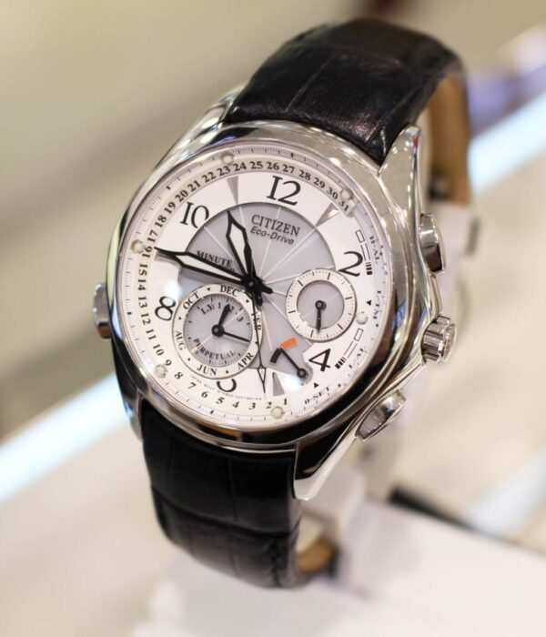 Hình ảnh đồng hồ Nam Citizen BL9000-32A Eco-Drive (Năng lượng ánh sáng) - Tròn - Dây Da chính hãng