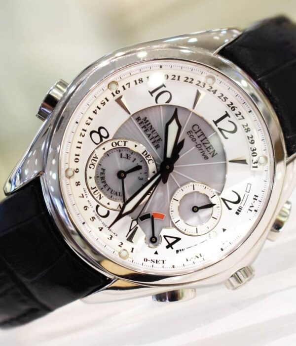 Hình ảnh đồng hồ Nam Citizen BL9000-32A Eco-Drive (Năng lượng ánh sáng) - Tròn - Dây Da chính hãng