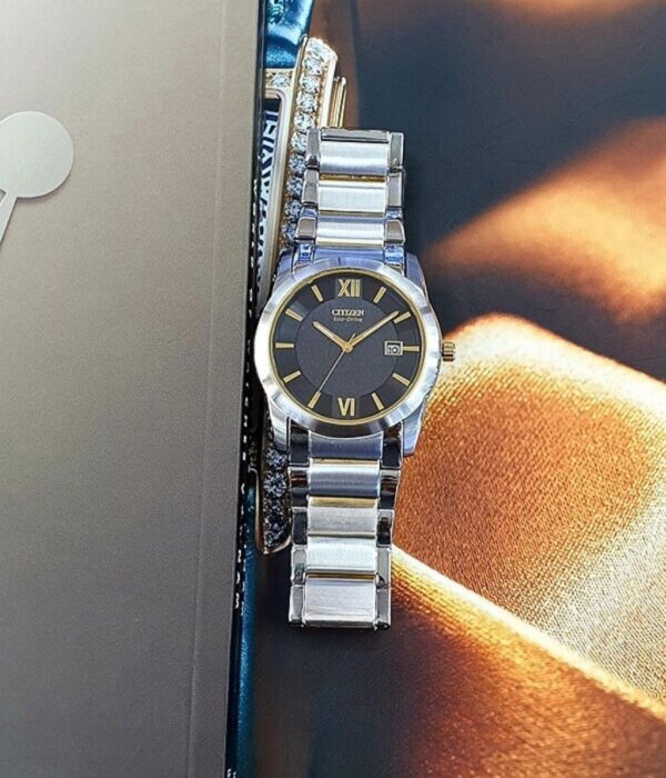 Hình ảnh đồng hồ Nam Citizen BM6504-55E Eco-Drive (Năng lượng ánh sáng) - Tròn - Dây Inox (Thép Không Gỉ) chính hãng