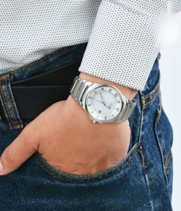 Hình ảnh đồng hồ Nam Citizen BM6650-53A Eco-Drive (Năng lượng ánh sáng) - Tròn - Dây Inox (Thép Không Gỉ) chính hãng