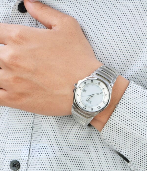 Hình ảnh đồng hồ Nam Citizen BM6650-53A Eco-Drive (Năng lượng ánh sáng) - Tròn - Dây Inox (Thép Không Gỉ) chính hãng