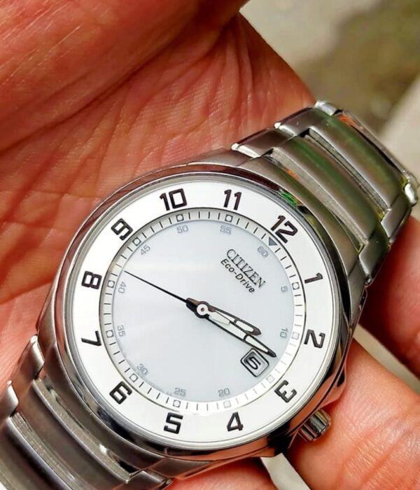 Hình ảnh đồng hồ Nam Citizen BM6650-53A Eco-Drive (Năng lượng ánh sáng) - Tròn - Dây Inox (Thép Không Gỉ) chính hãng