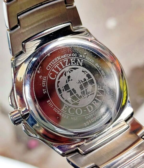 Hình ảnh đồng hồ Nam Citizen BM6650-53A Eco-Drive (Năng lượng ánh sáng) - Tròn - Dây Inox (Thép Không Gỉ) chính hãng