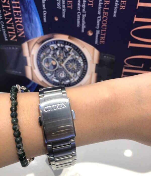 Hình ảnh đồng hồ Nam Citizen BM6750-59A Eco-Drive (Năng lượng ánh sáng) - Tròn - Dây Inox (Thép Không Gỉ) chính hãng