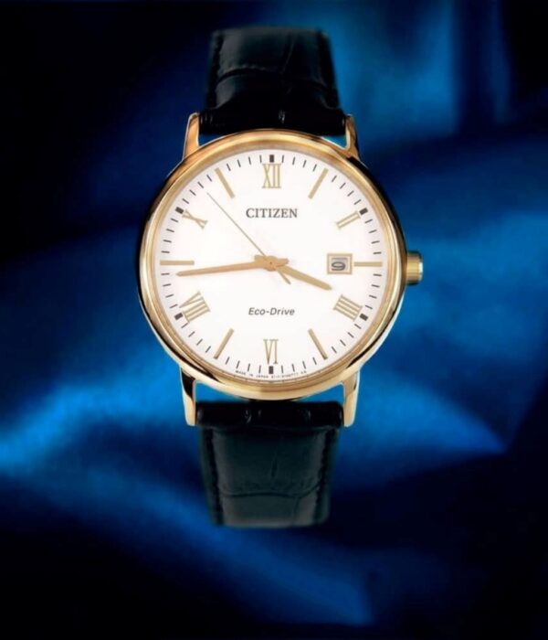 Hình ảnh đồng hồ Nam Citizen BM6772-05A Eco-Drive (Năng lượng ánh sáng) - Tròn - Dây Da chính hãng